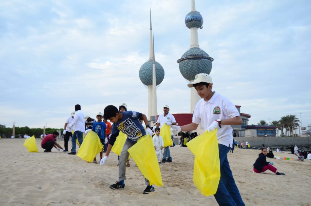 IMA Kuwait Beach Cleaning Drive